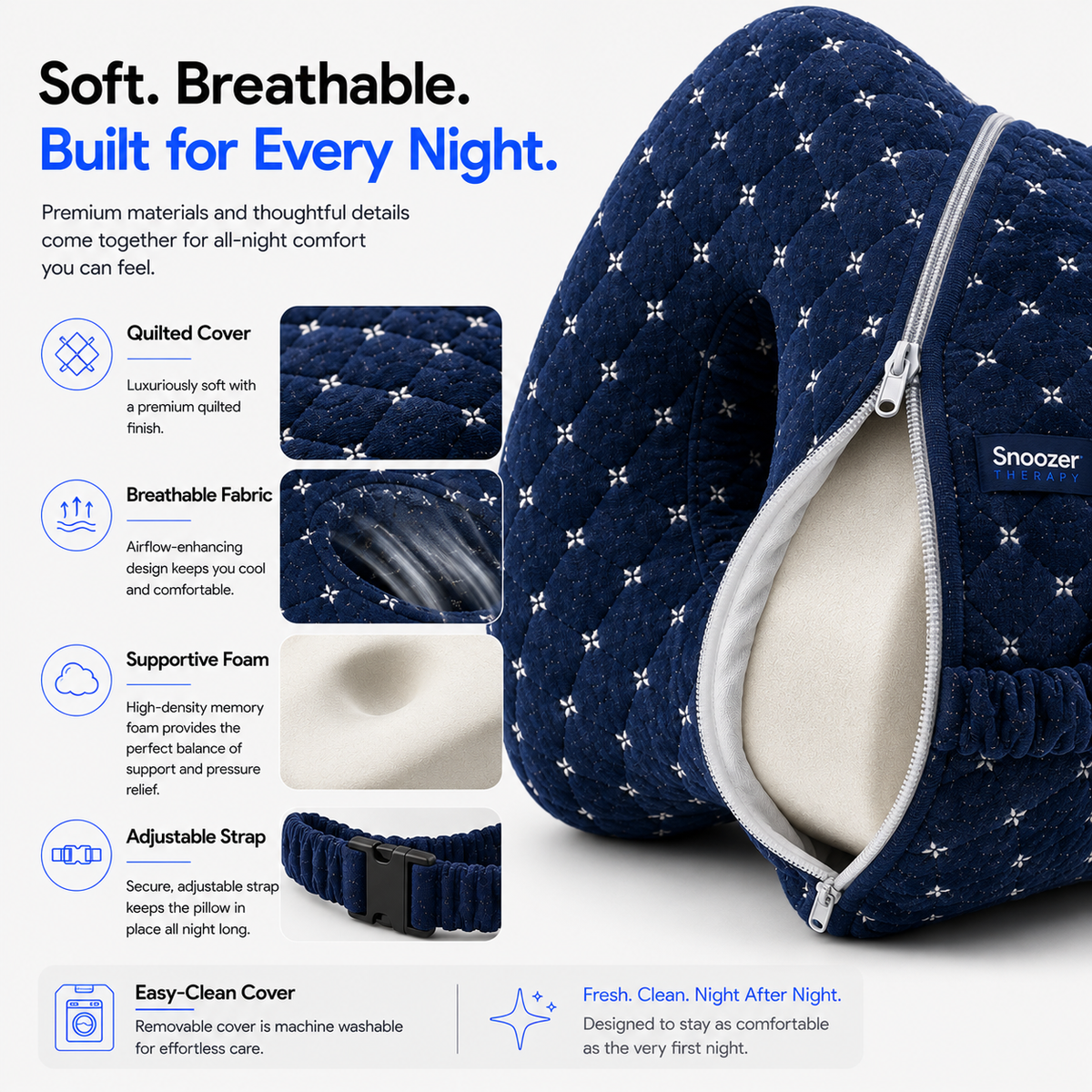 Snoozer Alignment Pillow